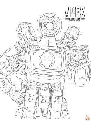 Apex Legends Раскраски