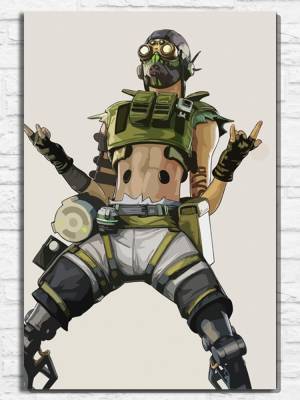 Картина по номерам на холсте игра APEX LEGENDS