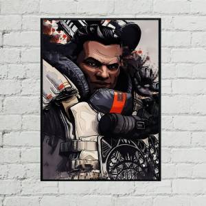 Плакат Apex Legends для видеоигр, ПК, PS4, эксклюзивный игровой плакат на холсте для ролевых игр, Настенная картина, подарок для украшения дома