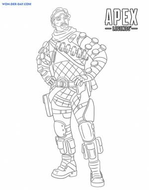 Раскраски Апекс Легенд