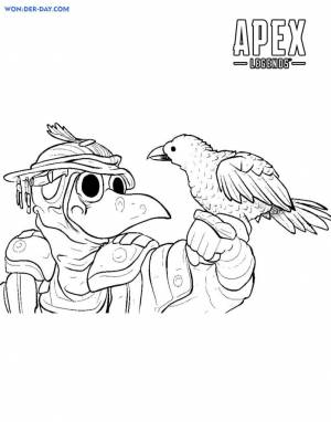 Раскраски Апекс Легенд