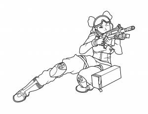 Раскраски Апекс Легендс