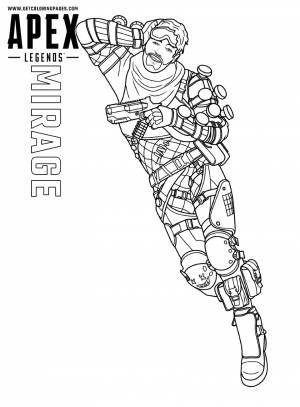 Раскраски Апекс Легендс