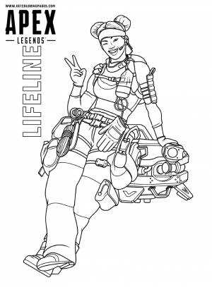Раскраски Апекс Легендс