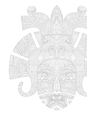 Раскраска Арт-терапия