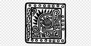 Ацтеков мексика цивзация майя рисунок холст, индийский воин, культура, текст, прямоугольник png