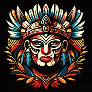 Культурные иконы графические изображения людей из империи ацтеков