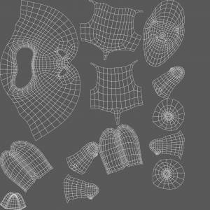 Бешеные кролики сумасшедшие лапины кретины 3D Модель $34