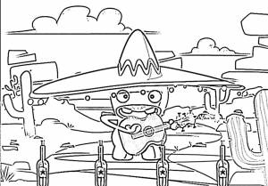 Pаскраска Бешеные кролики 114724