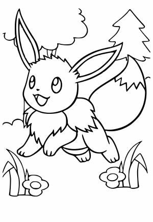 Раскраска Иви Лес