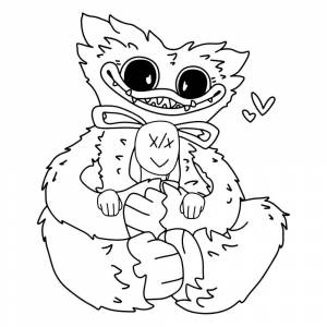 Раскраска бонзо