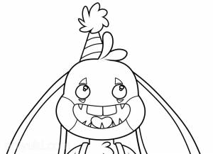 Раскраска бонзо