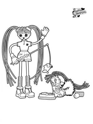 Раскраски Бетти Спагетти