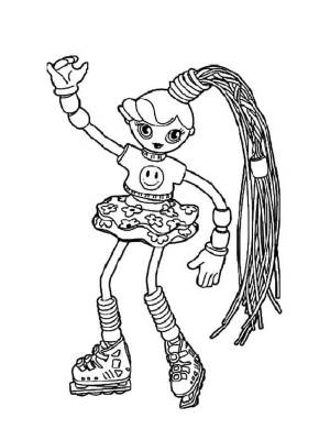 Раскраски Бетти Спагетти