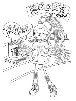 Раскраски Бетти Спагетти