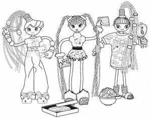 Betty Spaghetty Coloring Pages