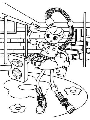 Раскраски Бетти Спагетти