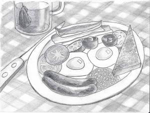 DataLife Engine > Версия для печати > Обед рисунок карандашом