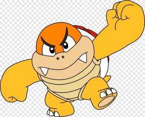 Бумага Super Mario 3D Land Bowser Mario Koopa Troopa, Boom Boom, еда, мультфильм png