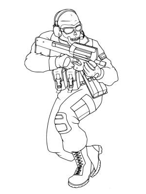 Раскраски Call of Duty