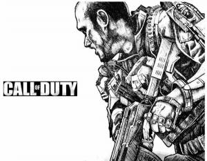 Раскраски Call of duty