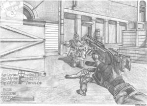 Рисунки Call of Duty