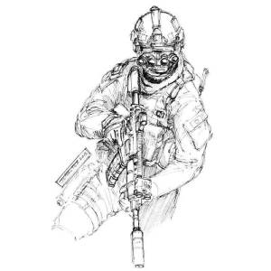 Раскраски Call of duty