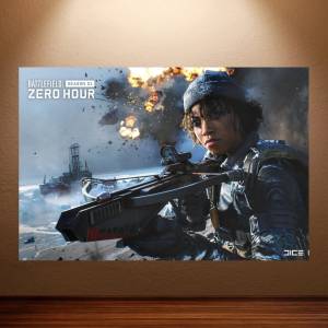 Плакат Call of Duty Modern Warfare II, рисунок трески для видеоигр, настенная живопись, живая комната, Настенный декор, картины, домашний декор