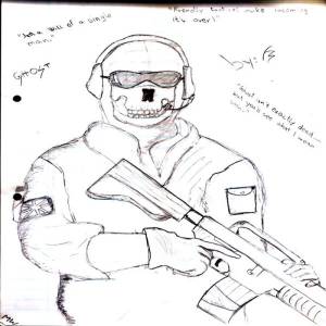 Идеи для срисовки call of duty легкие