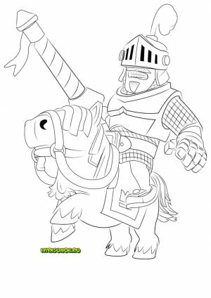 Раскраски из игры Clash of Clans