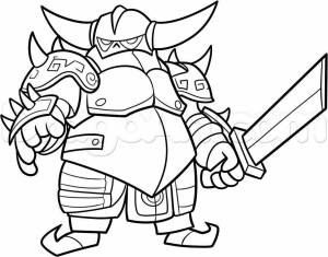 Раскраски Clash royale