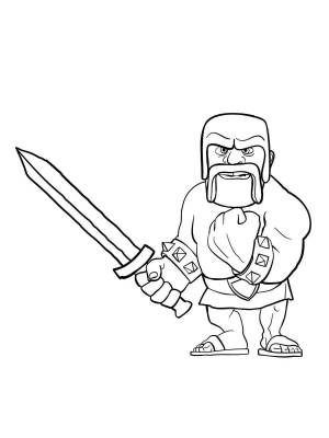 Раскраски Clash of Clans