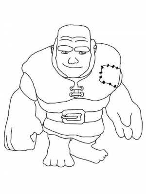 Раскраски Clash of Clans
