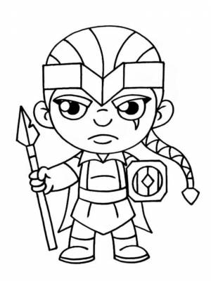 Раскраски Clash of Clans