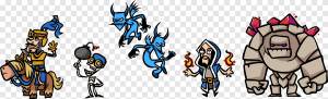 Clash Royale Clash of Clans Мультяшный рисунок, войска, игра, вымышленный персонаж png