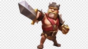 Clash of Clans Clash Royale Видеоигра, Clash of Clans, вымышленный персонаж, обои для рабочего стола, статуэтка png