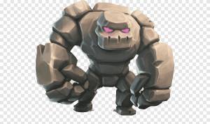 Clash of Clans Clash Royale Голем Гоблин Колдовство, Clash of Clans, игра, вымышленный персонаж png