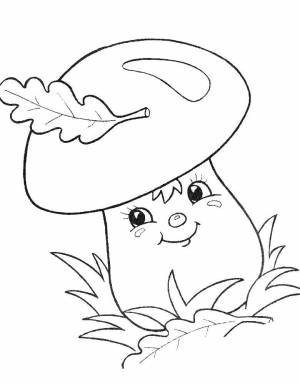 Раскраски Раскраска Гриб грибы, Сайт раскрасок