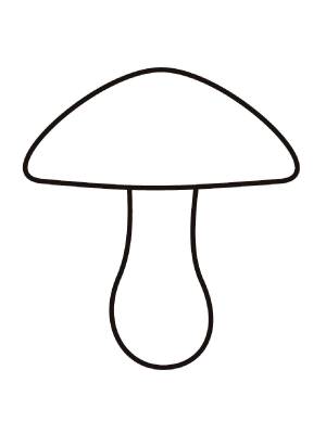 Раскраски грибы, Раскраска Гриб грибы