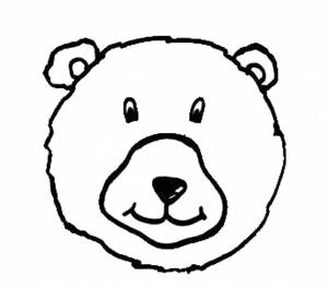 Раскраски медведь детские