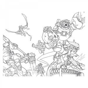 Раскраска Overwatch Coloring Book actionfigures
