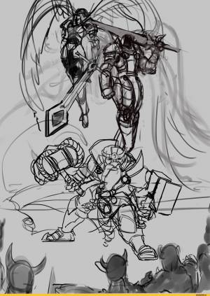 Закончил рисовать очередной заказ