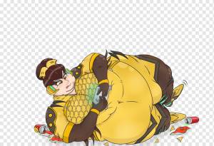 Overwatch Рисунок, толстый д