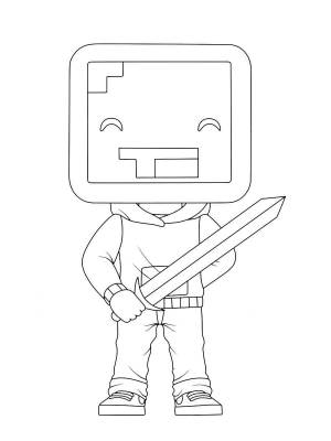 Раскраски Dream SMP