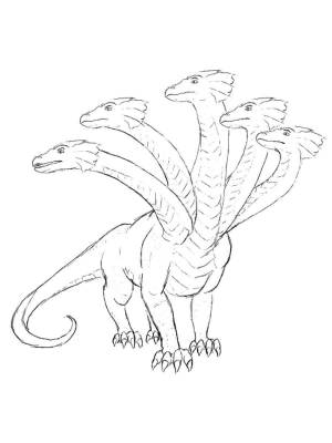 Раскраски Гидра