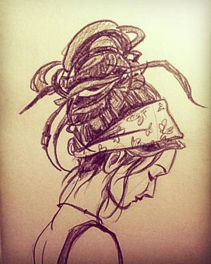 read rough art draw drawing doodle sketch sketchbook design dread dreads hippie hippiestyle boho bo…