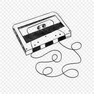 рисунок Кассетные записи PNG , кассета с рисунком, кассета, магнитная лента PNG картинки и пнг PSD рисунок для й загрузки