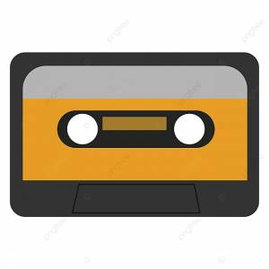 вектор кассеты иллюстрации на белом фоне PNG , пример, ретро, искусство PNG картинки и пнг рисунок для й загрузки