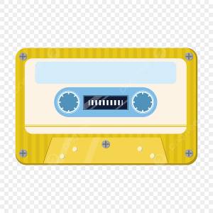 Винтажная музыкальная кассета в пиксельном стиле PNG , Мультфильм иллюстрация, запись, Музыкальная иллюстрация PNG картинки и пнг рисунок для й загрузки