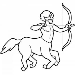 Раскраски Кентавр